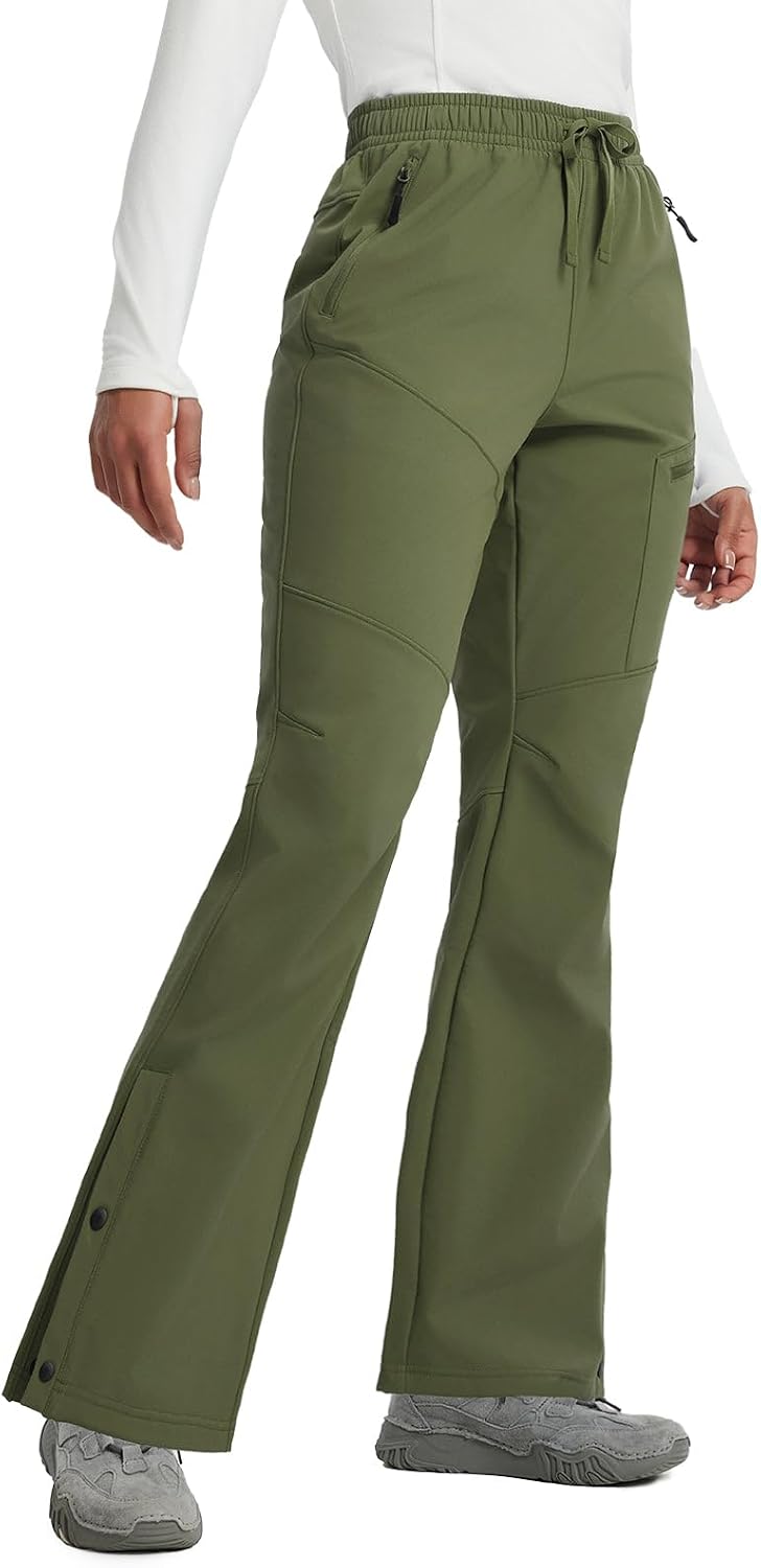 Thumbnail 4 de baleaf Damen Thermohose Outdoorhose winddicht wasserabweisend