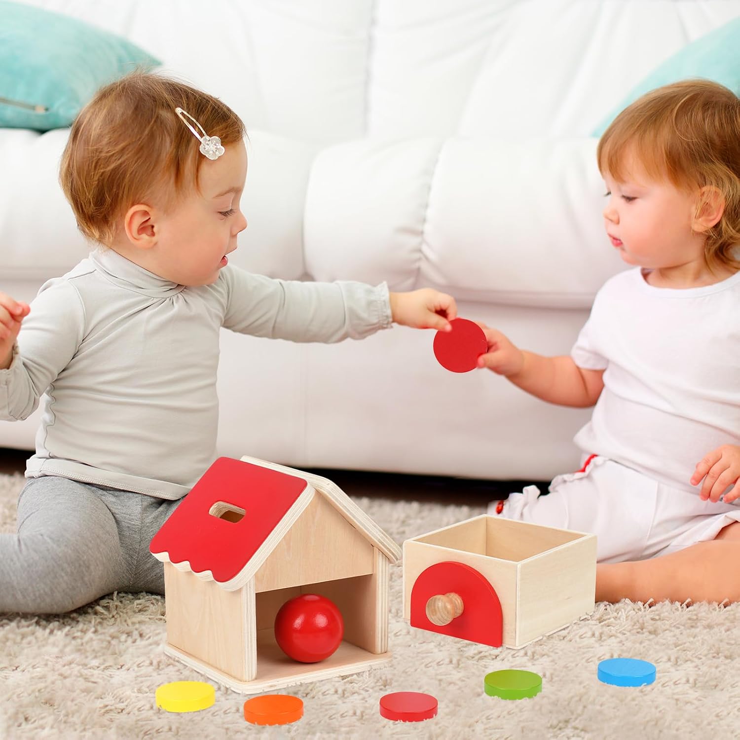 Thumbnail 5 de Juguete Montessori casa 2 en 1 para bebés