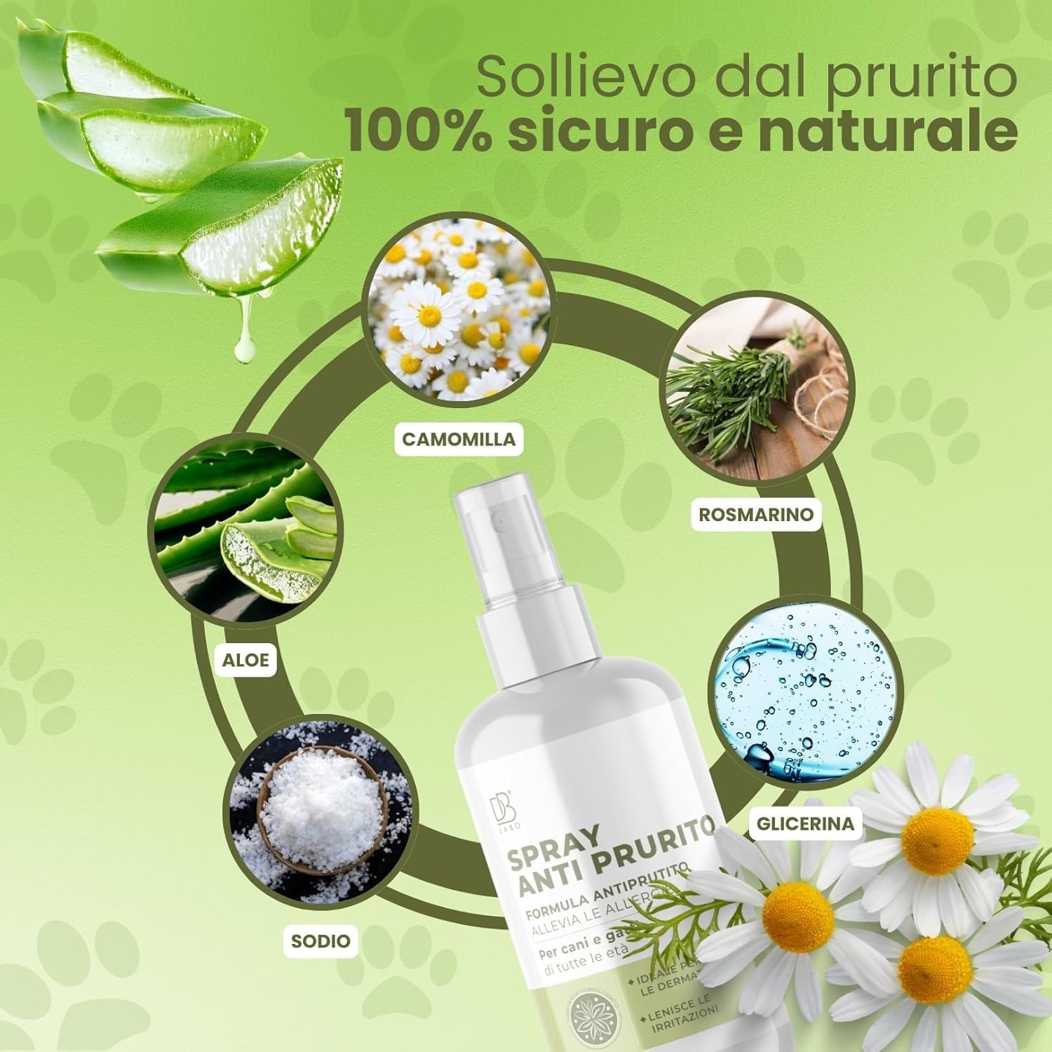 Thumbnail 2 de DBLabo Spray Antiprurito per Cani e Gatti 250 ml: sollievo naturale per pelle e irritazioni