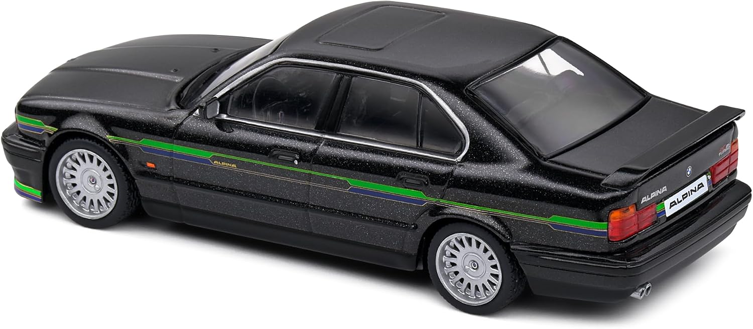 Thumbnail 6 de Solido ALPINA B10 BITURBO 1:43 – czarny metalowy model samochodu z 1994 roku