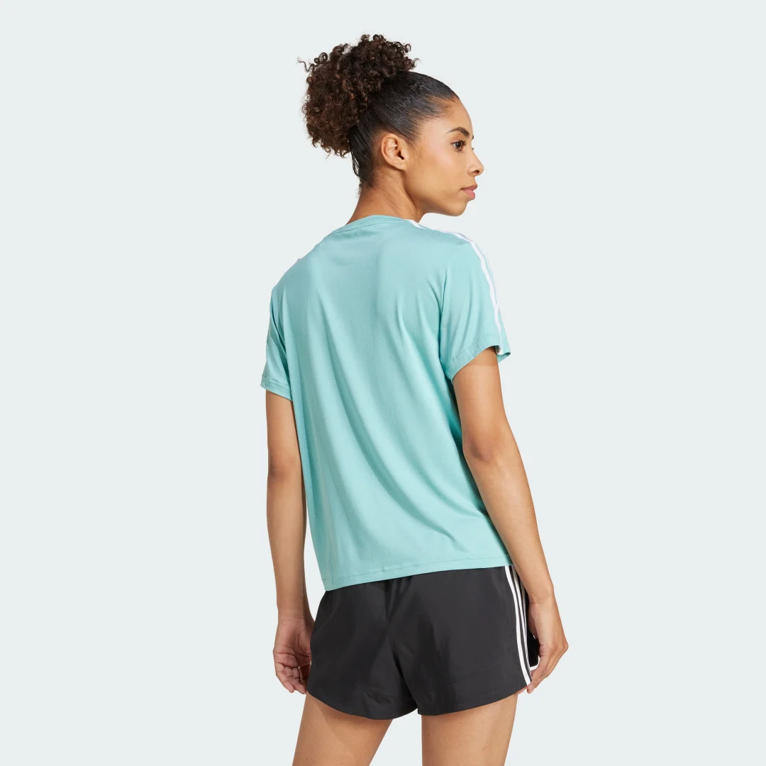 Detalle de Camiseta AEROREADY Train Essentials 3 bandas de Adidas