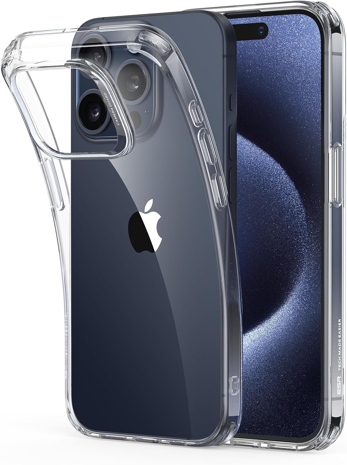 Detalle de ESR Coque transparente iPhone 15 Pro Max 1,6 mm