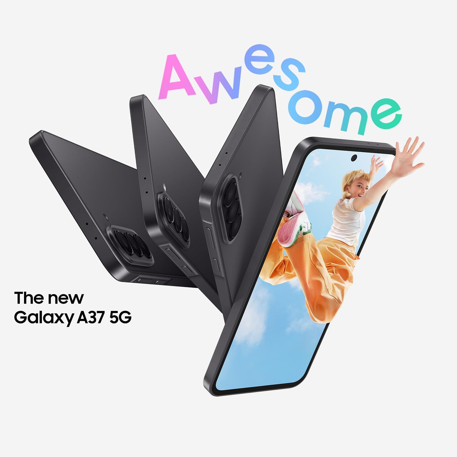 Detalle de Samsung Galaxy A37 smartphone, 128GB