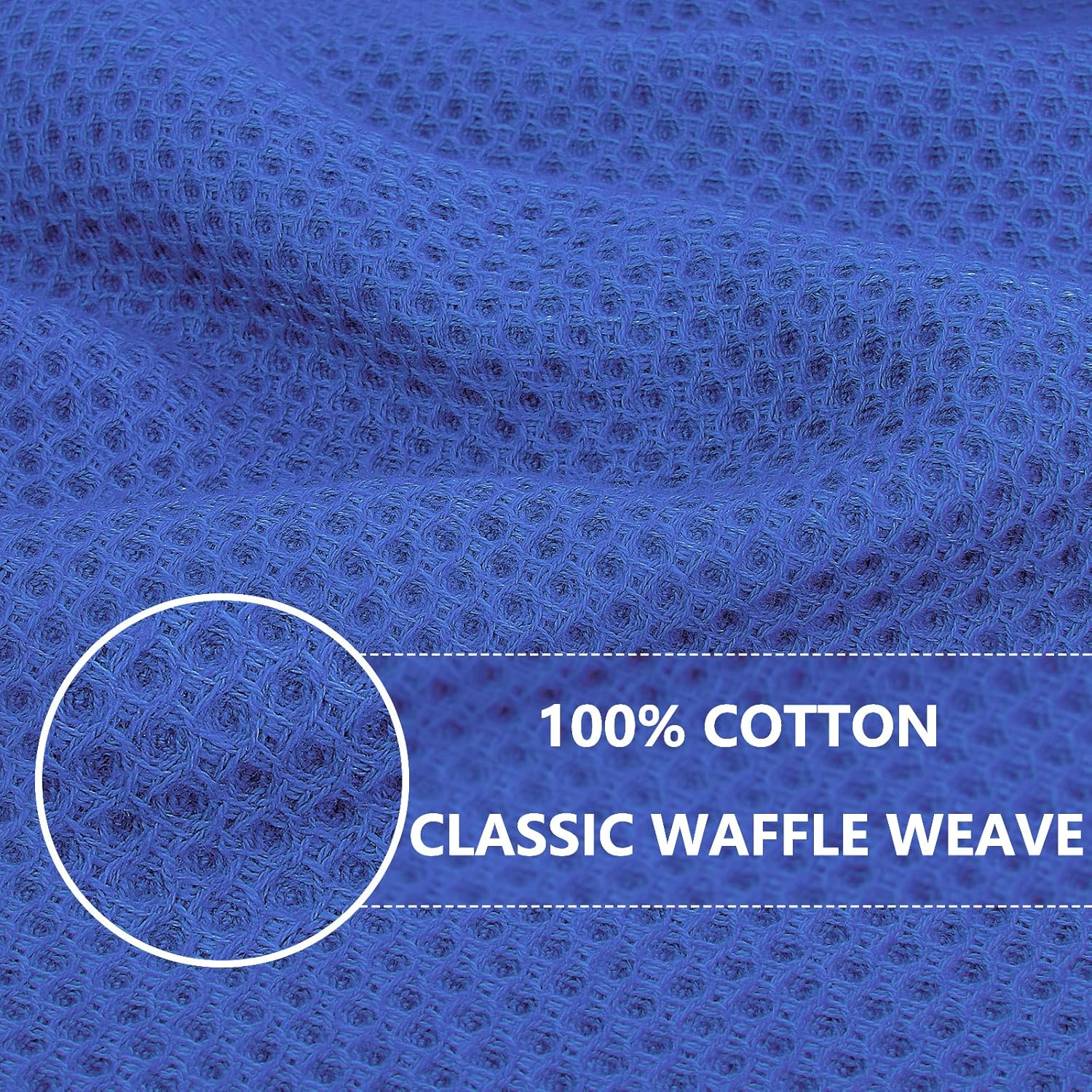 Thumbnail 1 de Homaxy 100% Cotton Dish Cloths 12 x 12, 8-pack