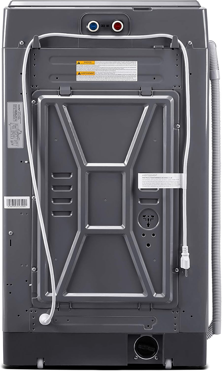 Detalle de COMFEE’ 1.6 Cu. Ft. Portable Washing Machine, 11 lb Capacity, 6 Programs