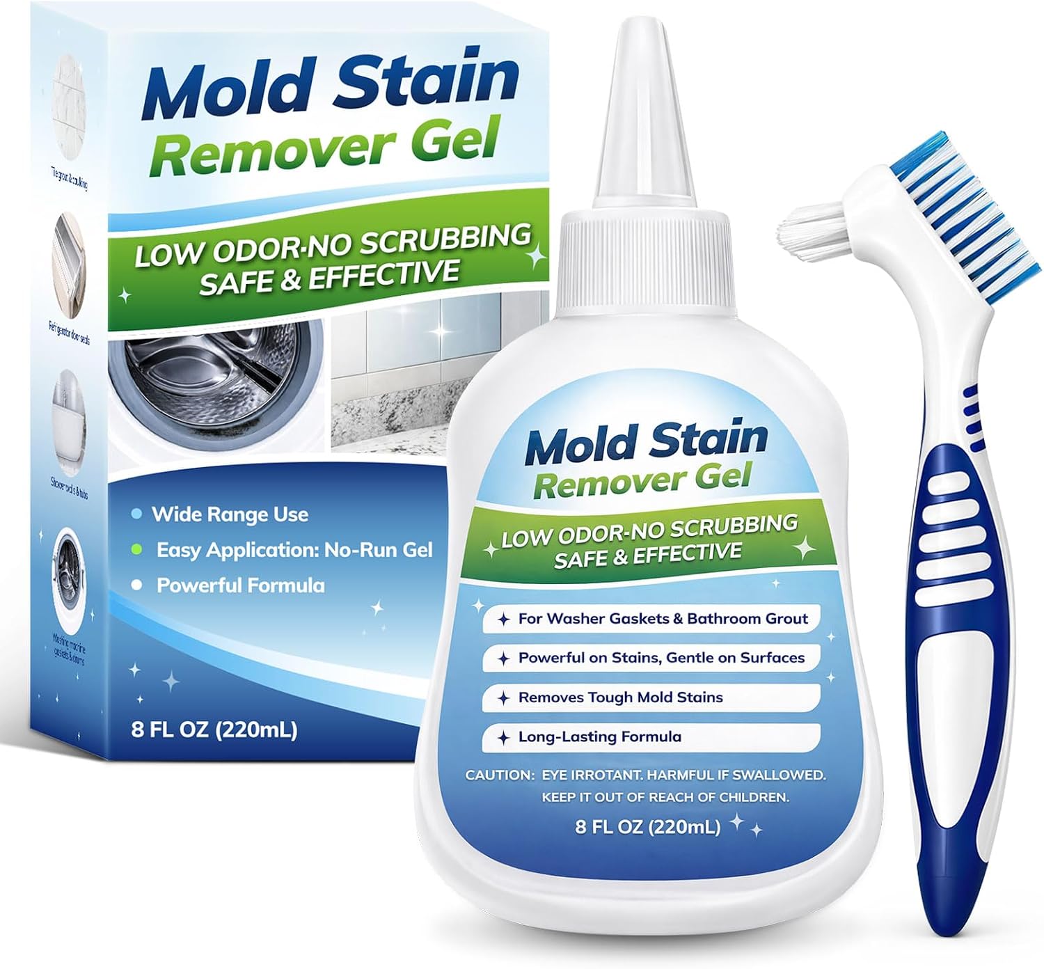 Detalle de ladoweir LADOWEIR-CMJ-01 Mold-Stain Remover Gel for Gaskets and Grout
