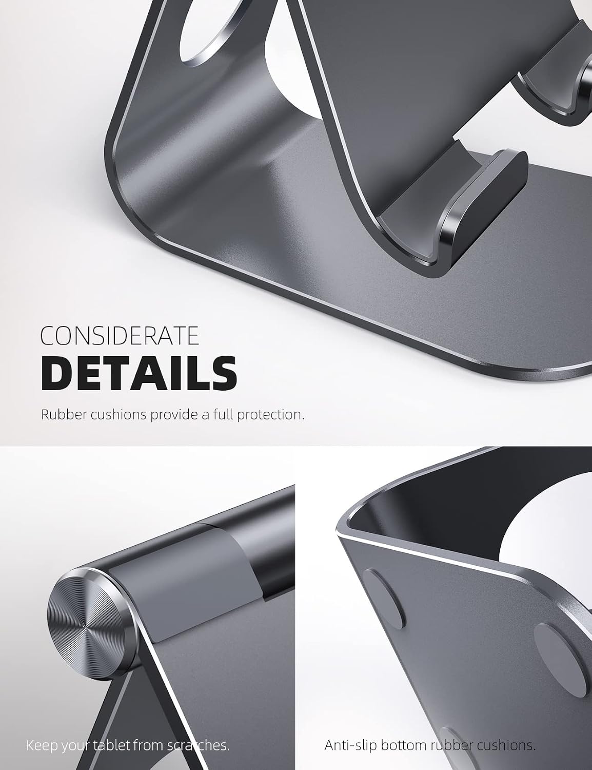 Detalle 2 de Lamicall tablet stand for iPad, adjustable