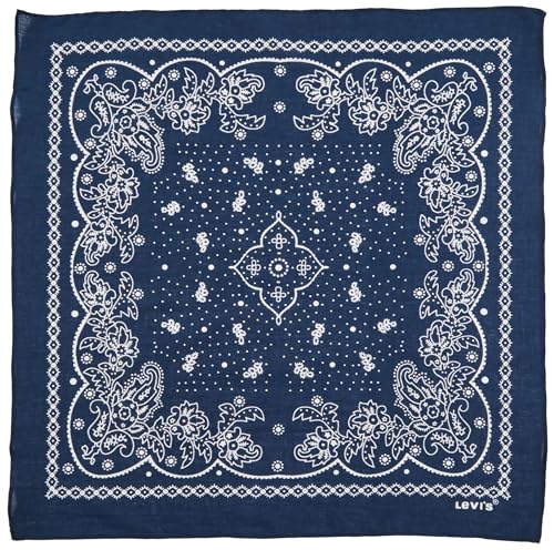 Thumbnail 1 de Levi's Paisley Bandana para Hombre, Chal Azul 🌊