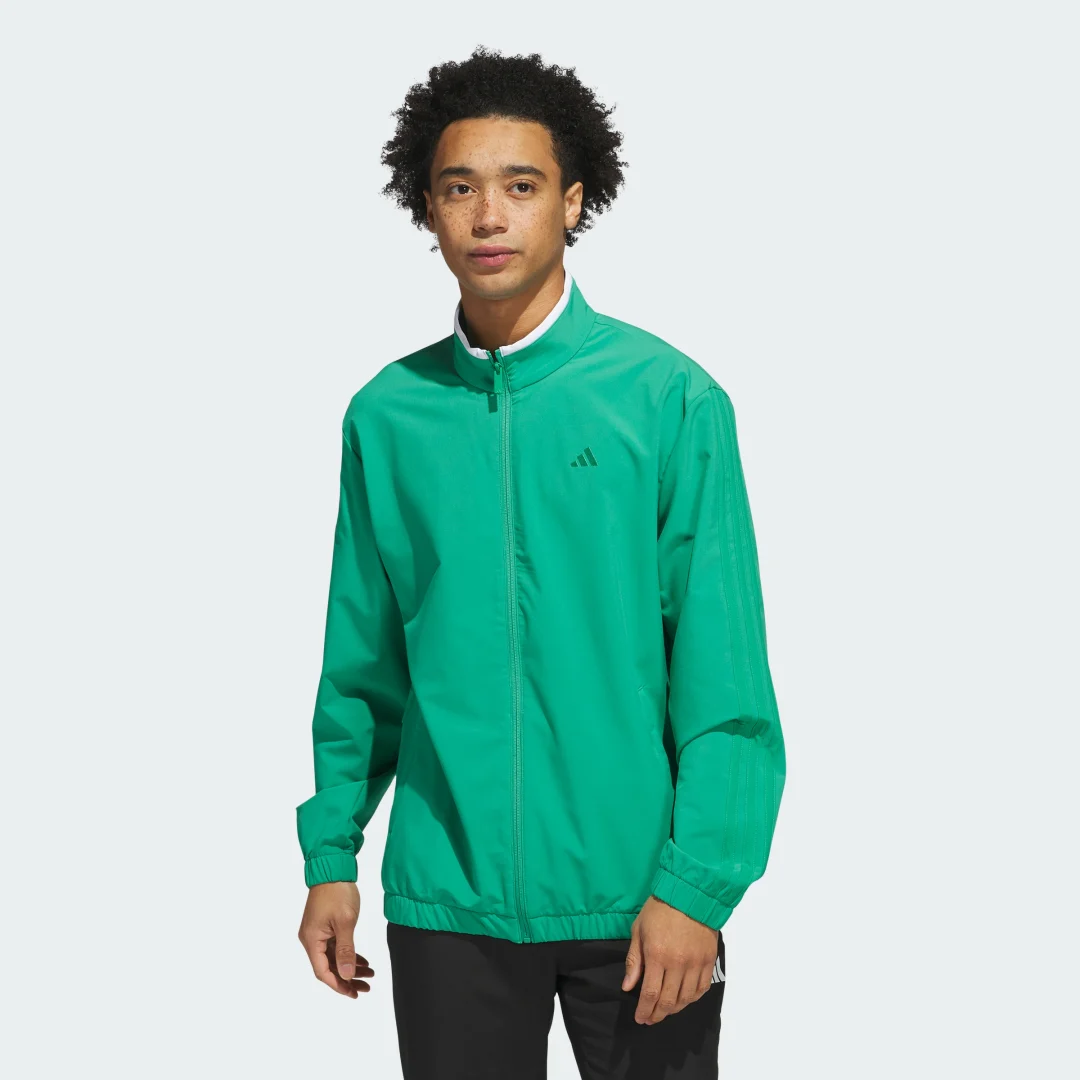 Detalle de Adidas Woven Track Top Verde