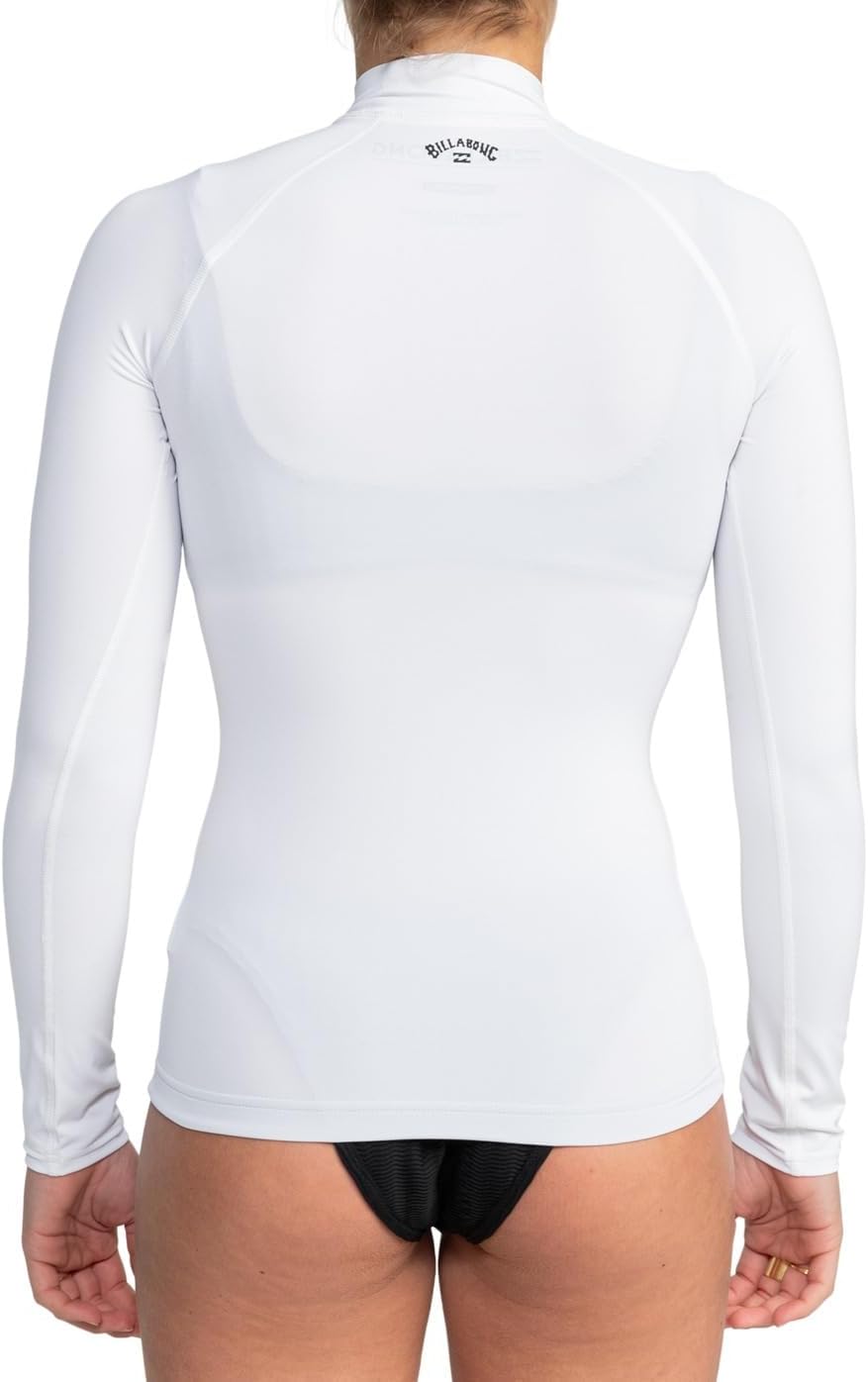 Detalle de BILLABONG Tropic Surf LS Rashguard Donna: protezione, stile e sostenibilità per sessioni di mare