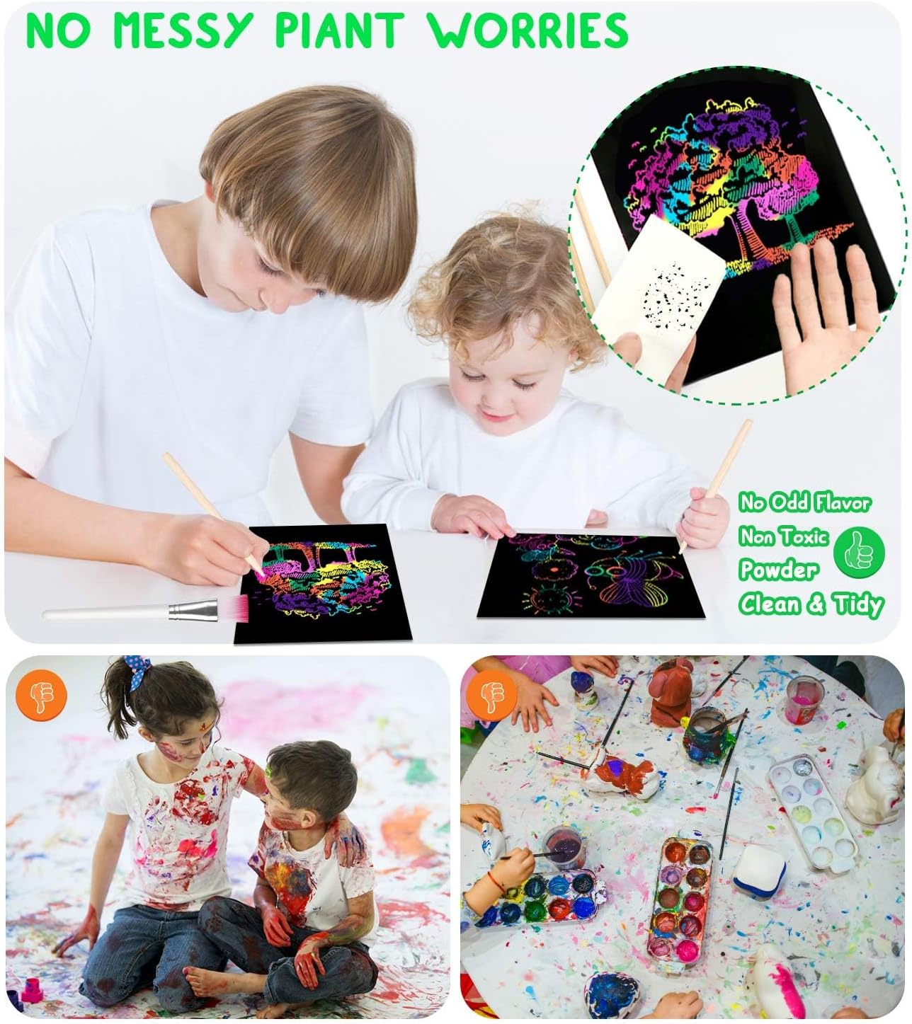 Detalle 2 de Smarkids Fogli da Disegno 143 pezzi 🎨