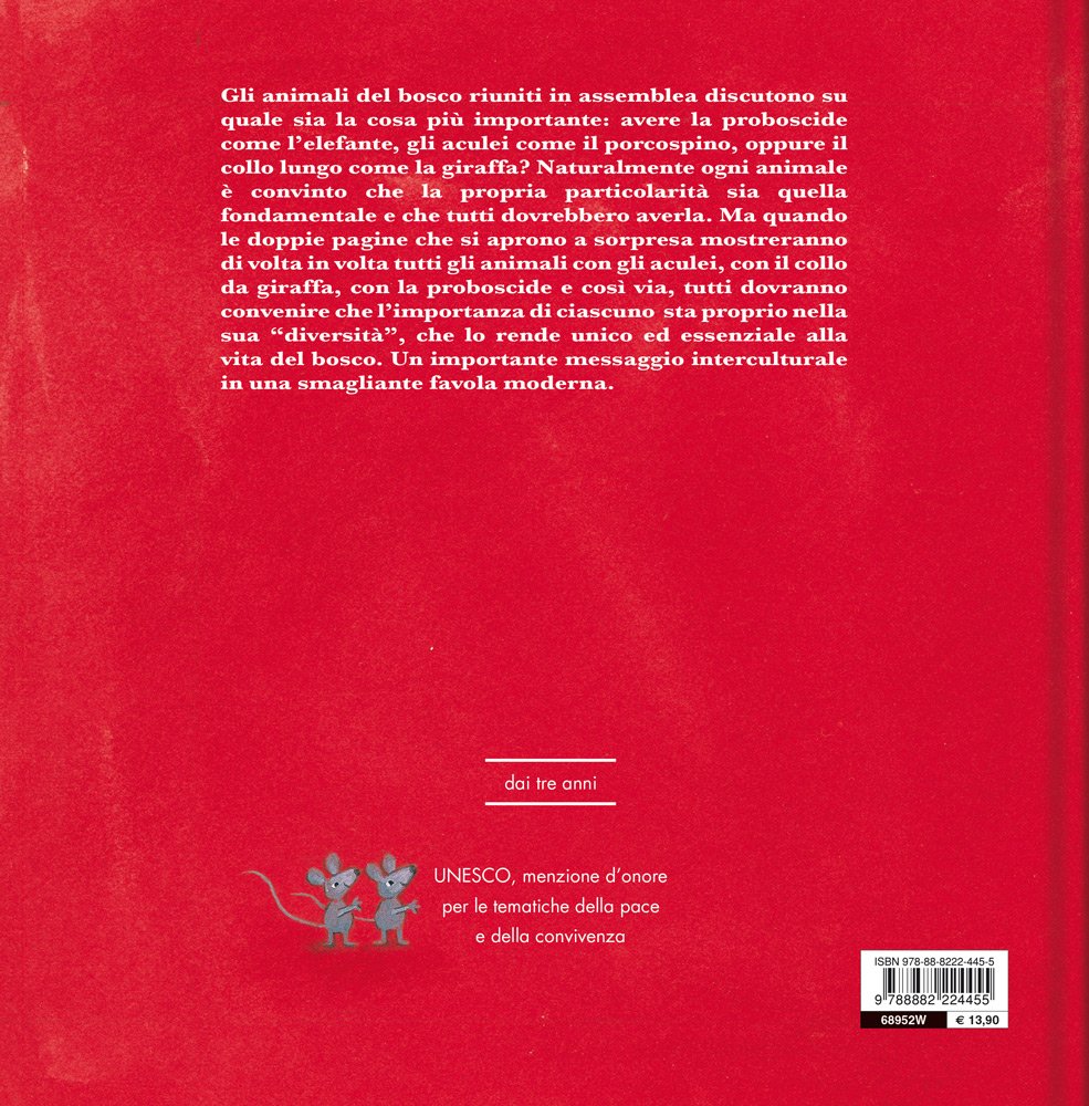 Detalle de La cosa più importante – książka dla dzieci od 3 lat