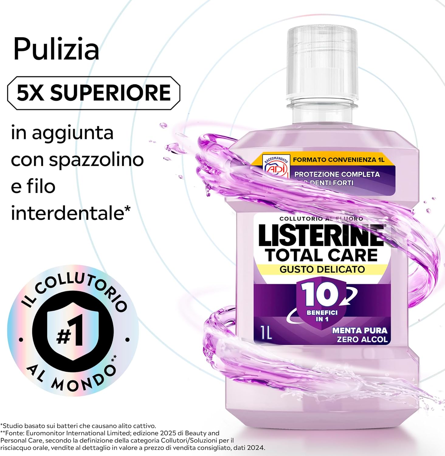 Thumbnail 1 de LISTERINE Total Care collutorio 1 L 🦷