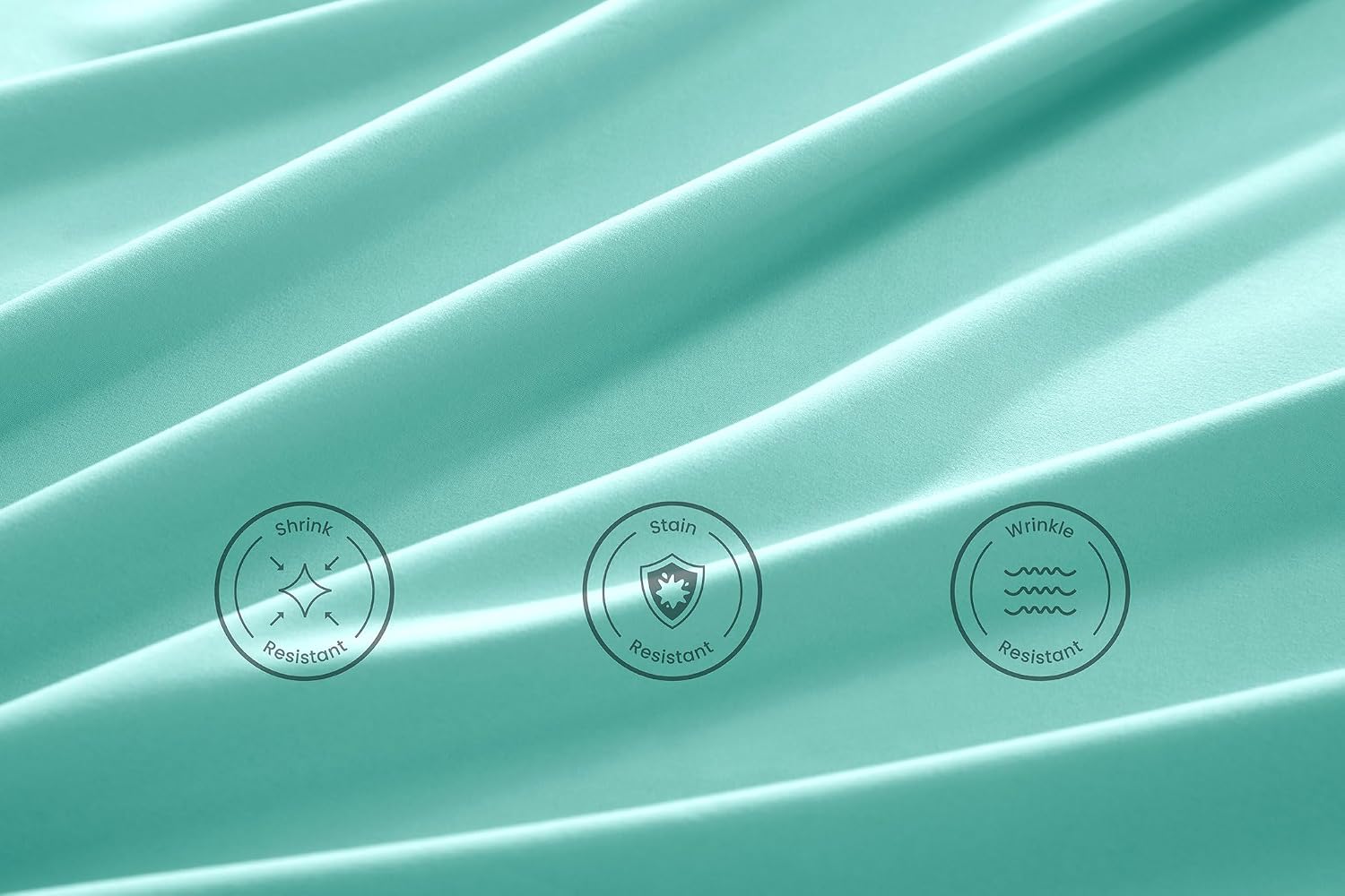 Thumbnail 4 de MISSQ Twin XL Cooling 4-Piece Sheet Set, 16" ๐