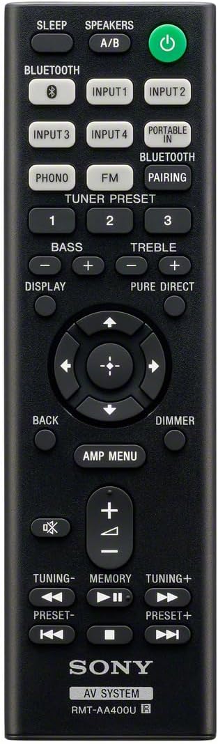 Detalle 2 de Sony stereo receiver STRDH190