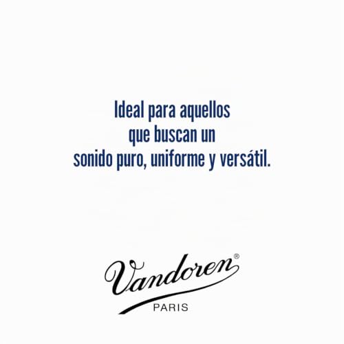 Detalle de Vandoren SR2225 n.2.5 – Caja de 5 cañas tradicional para saxofón tenor