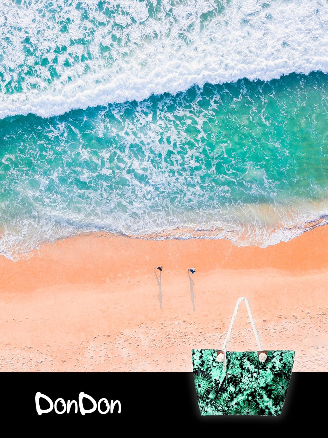Thumbnail 5 de Borsa DonDon Grande da spiaggia 58 cm