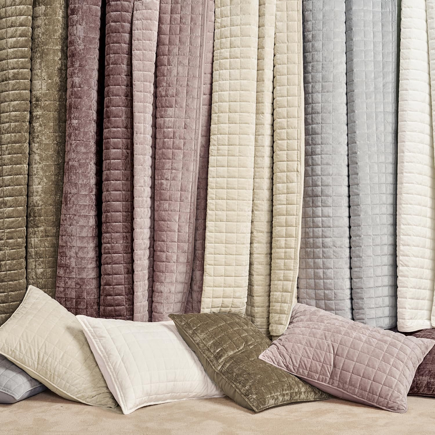 Thumbnail 5 de RECYCO Velvet Quilt Set Queen Ultra Soft