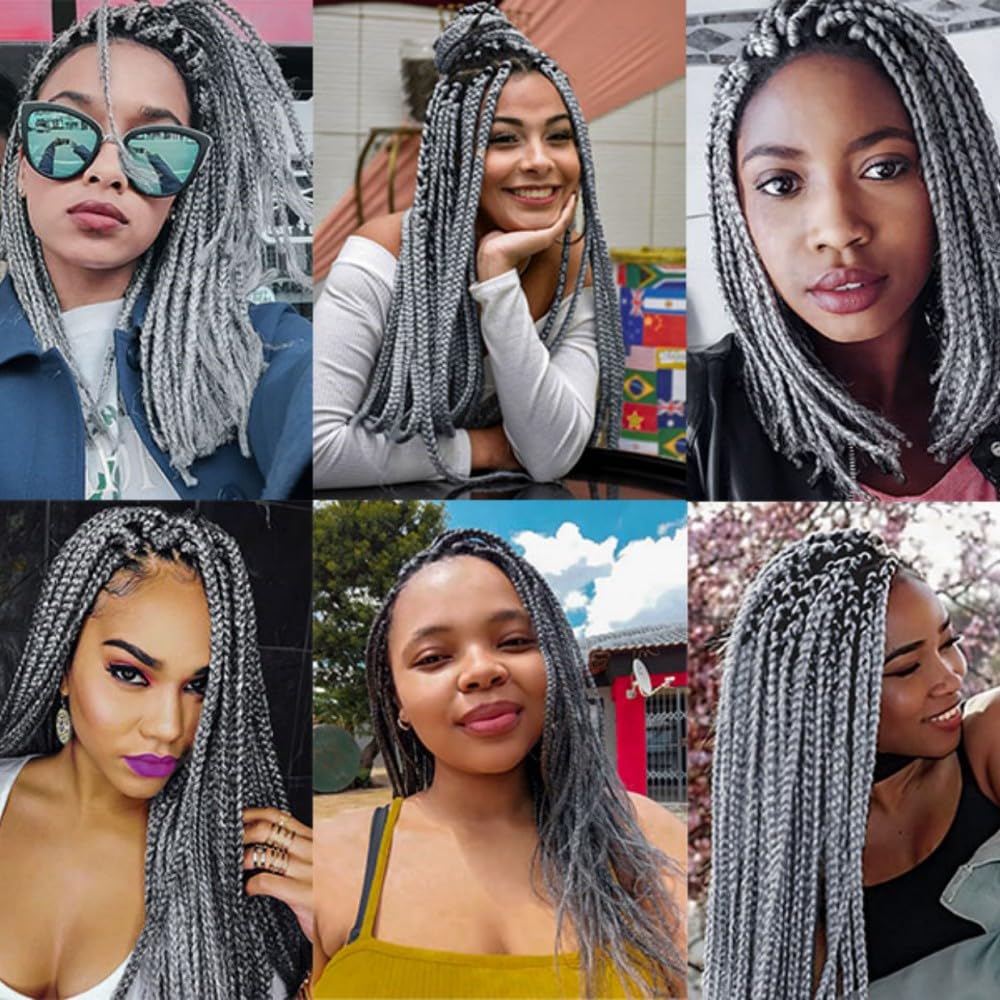 Detalle 2 de WUDAS Braiding Hair 20-Inch