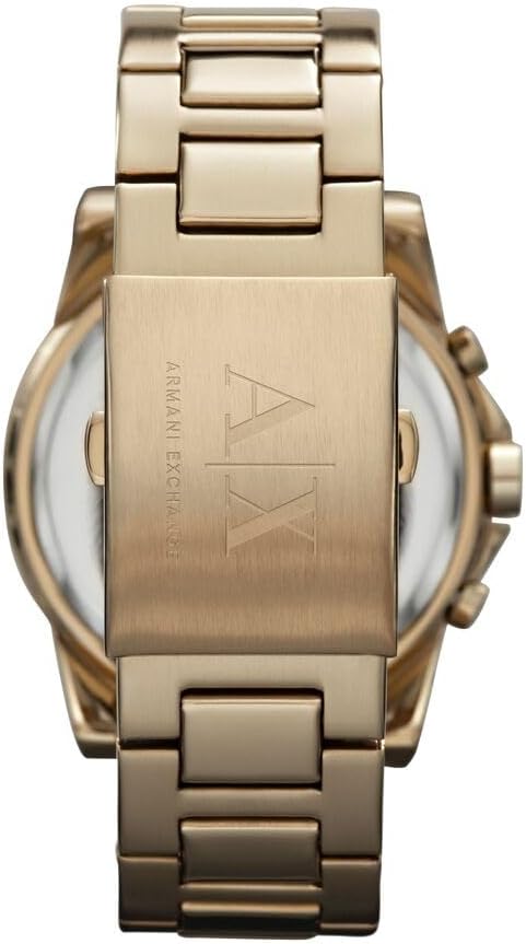Thumbnail 2 de Armani Exchange Orologio da uomo: cronografo al quarzo, cassa 45 mm e bracciale in acciaio dorato