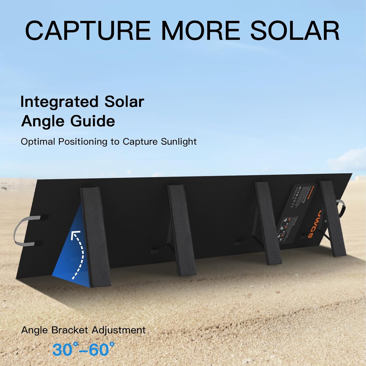 Thumbnail 4 de MHPOWOS 220W Foldable Solar Panel 40V Monocrystalline