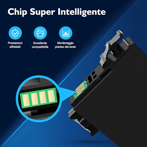 Detalle de Meagiis Compatibili con 604XL Cartucce per Epson XP-2200 WF-2930 WF-2910