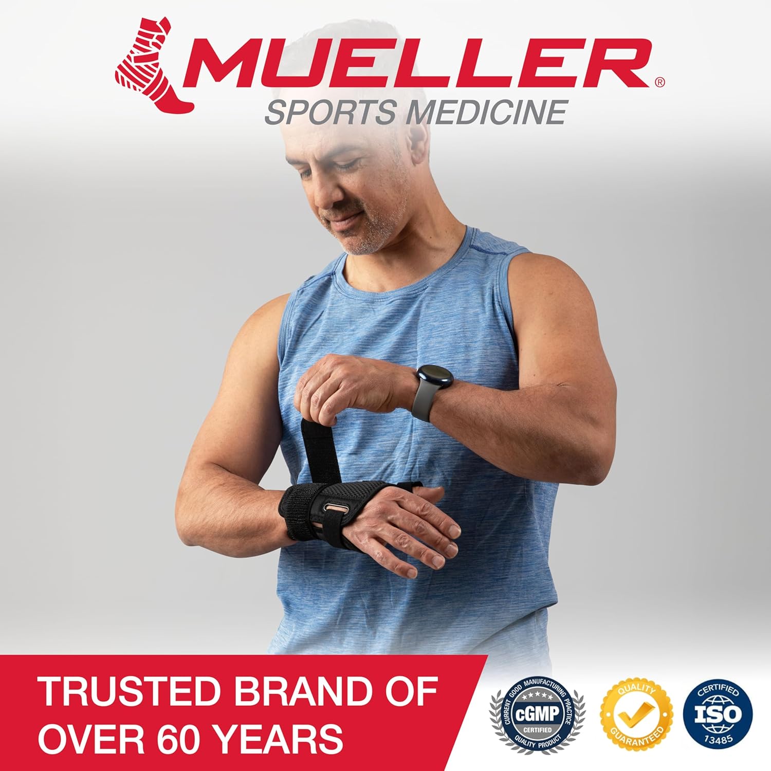 Thumbnail 6 de MUELLER Adjust-to-Fit Thumb Brace with Spica Splint