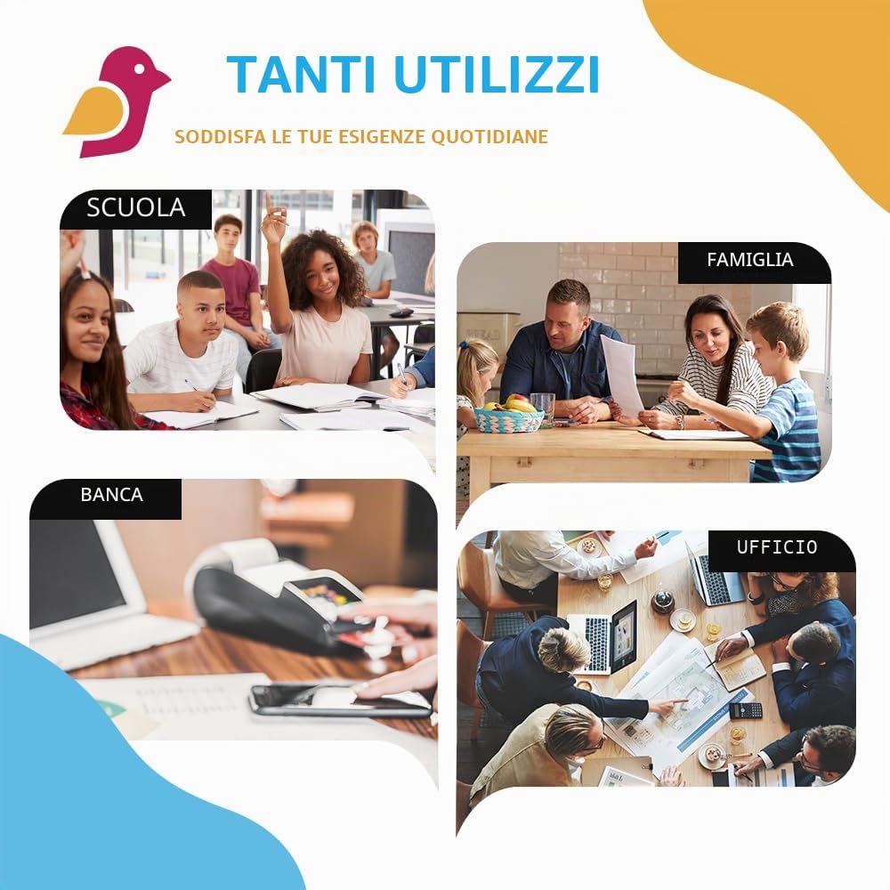Thumbnail 6 de 9-Pack 16XL Cartucce d'inchiostro Compatibile per Epson WorkForce (Ciano, Magenta, Giallo)