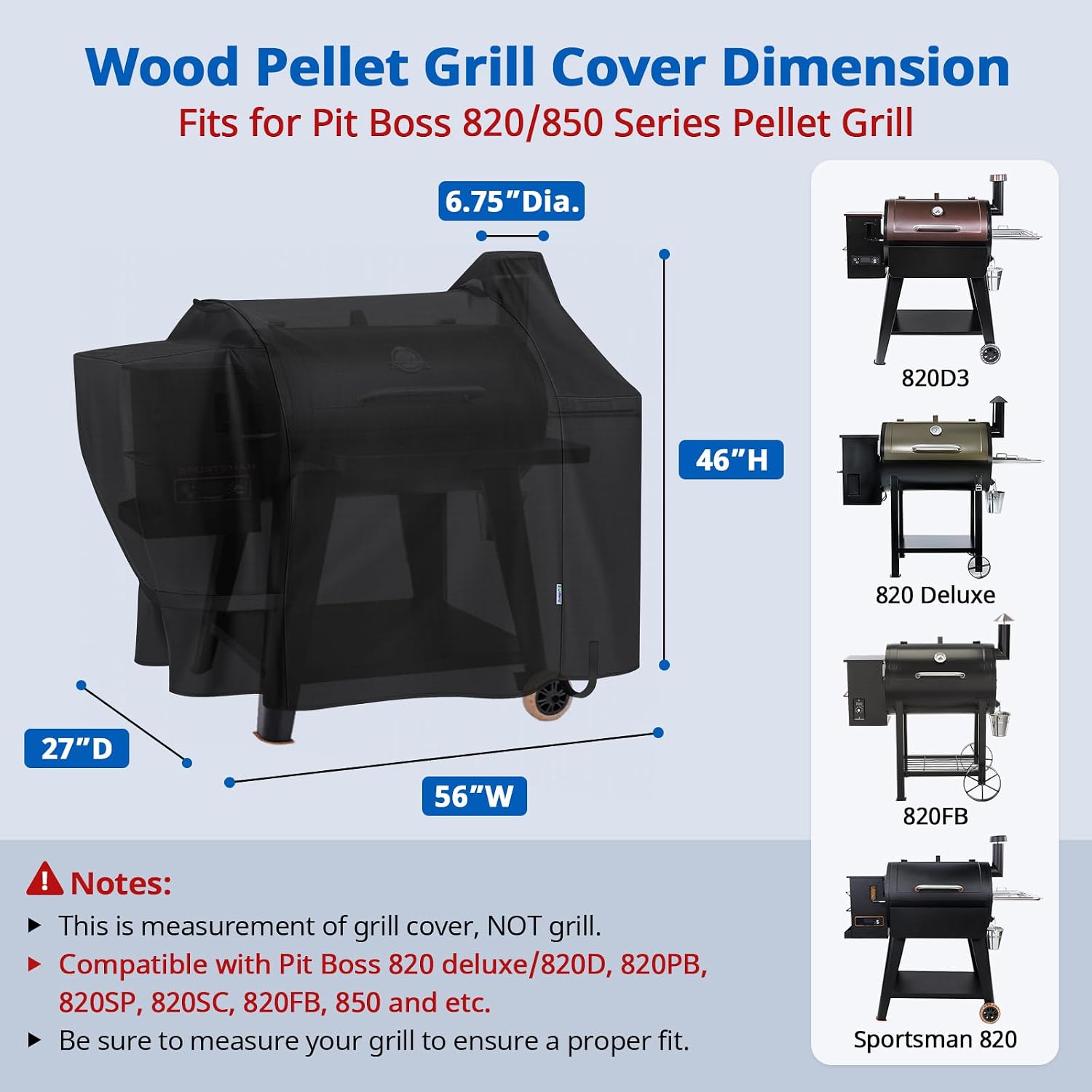 Detalle 2 de SunPatio Grill Cover 56-inch