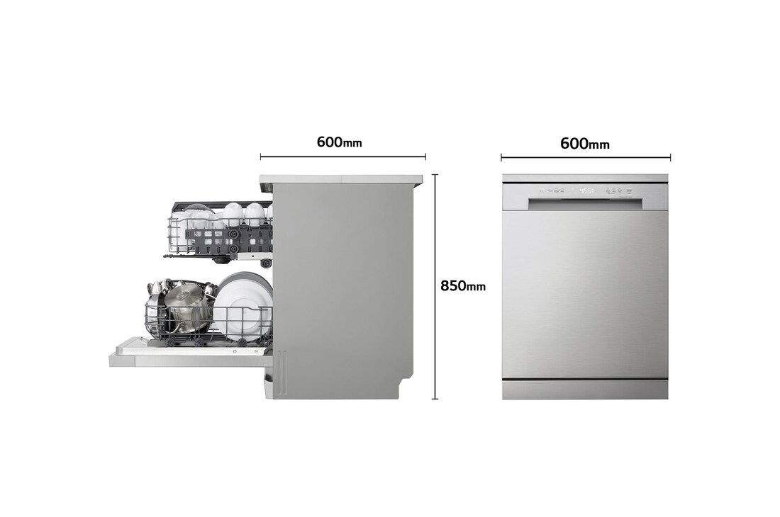 Thumbnail 1 de LG DF142FV Outlet lavavajillas inox antihuellas D-DF142FV