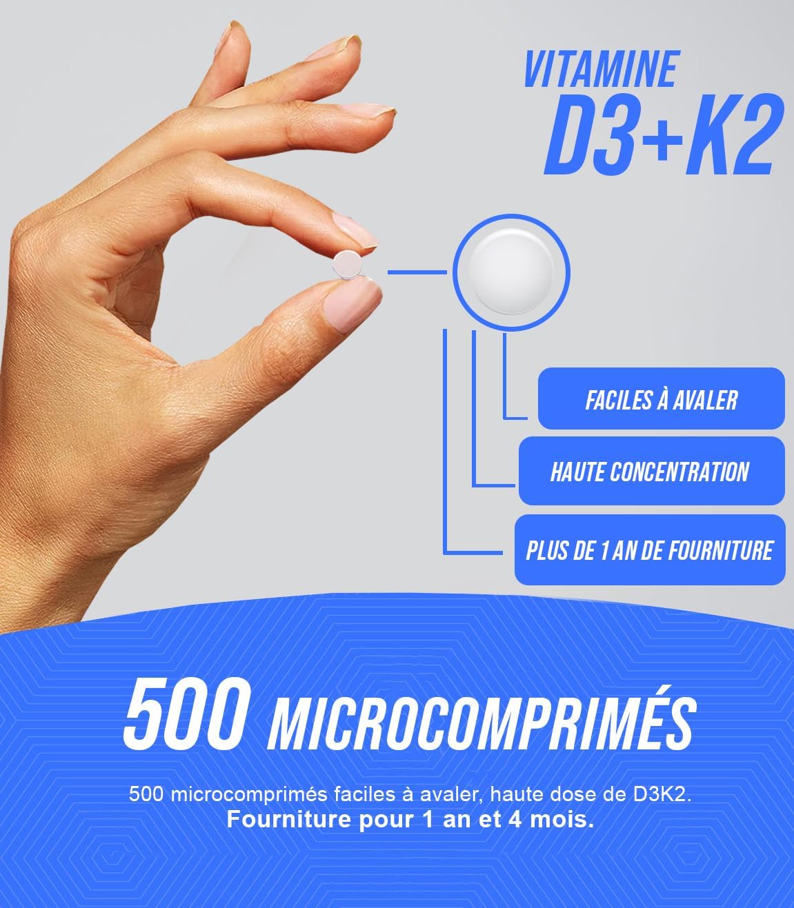 Detalle 2 de HerbAmour Vitamine D3 K2