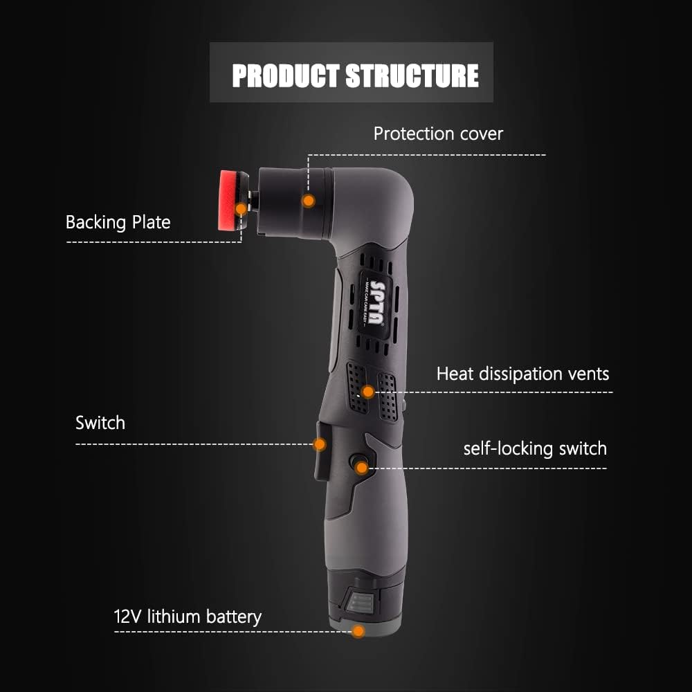 Thumbnail 1 de SPTA Cordless Mini Polisher 12V car polisher