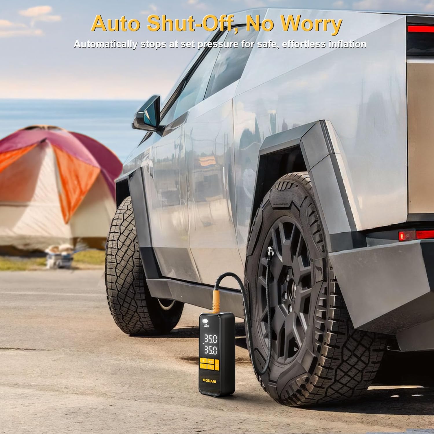 Thumbnail 4 de MODARI Tire Inflator Portable Air Compressor 160 PSI