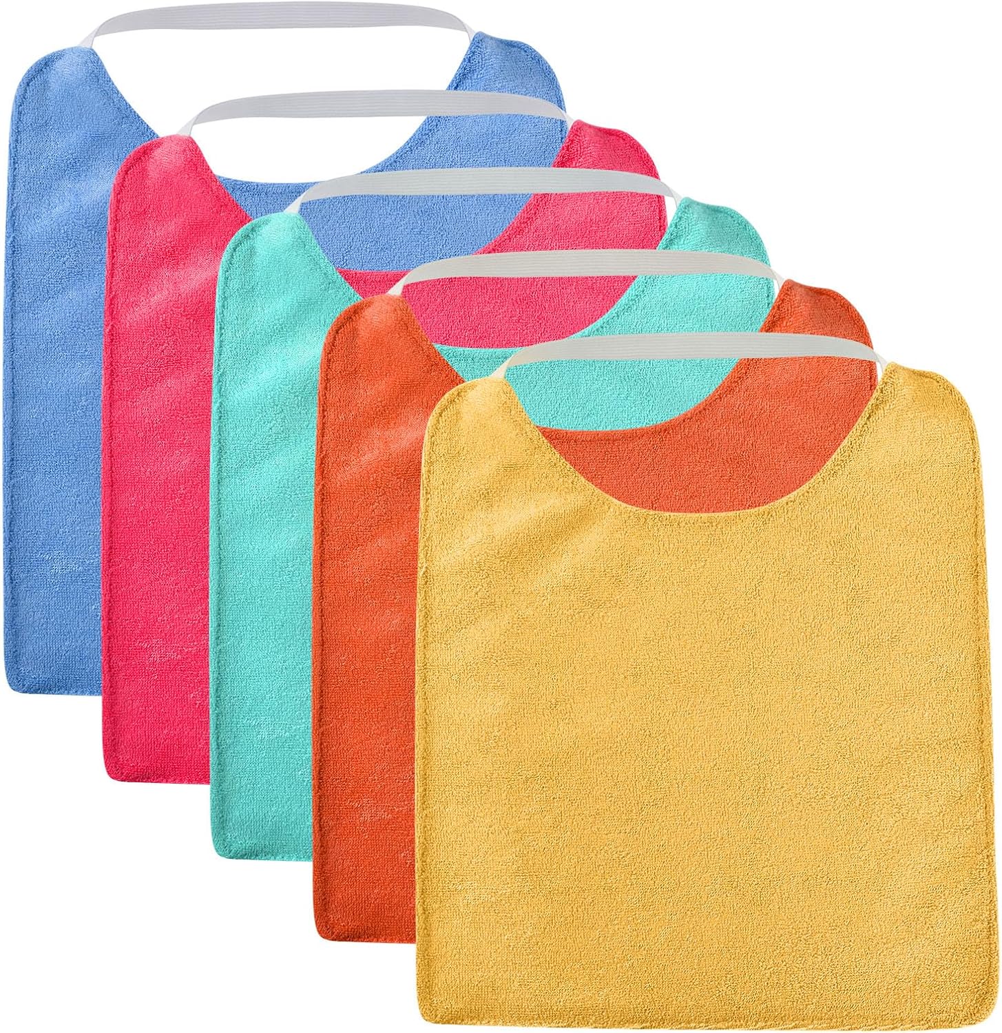 Detalle de Vicloon Baby Lätzchen Frottee 5er Pack wasserdicht