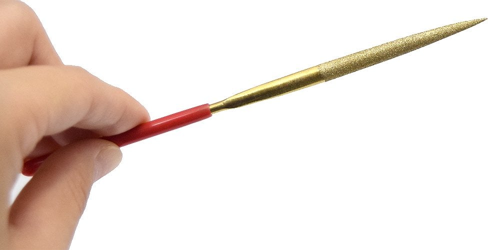 Thumbnail 4 de TAKAGI チタンコーティングダイヤモンドヤスリ 140mm 3本組 #180相当