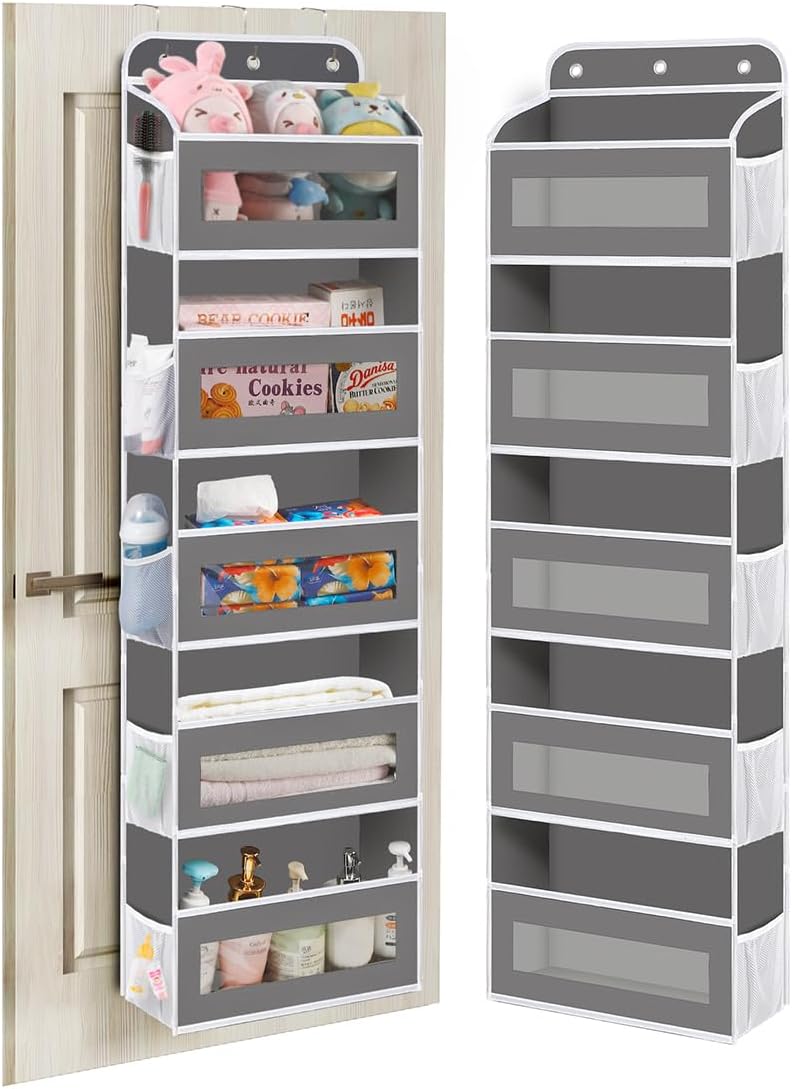 Thumbnail 6 de KYEVIS Over The Door Organizer 5-shelf with 10 pockets