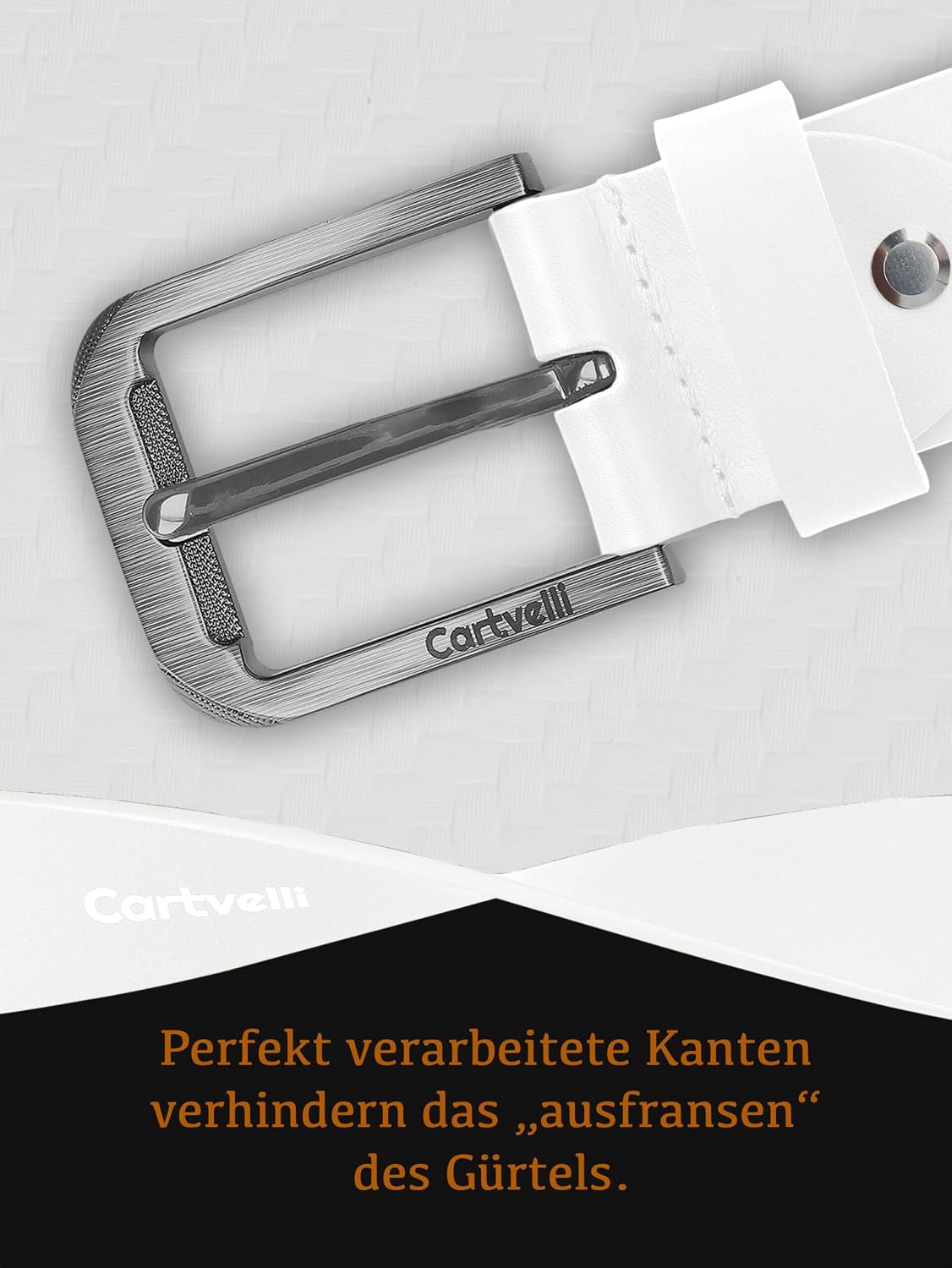 Thumbnail 4 de Cartvelli Premium Ledergürtel Herren 40mm