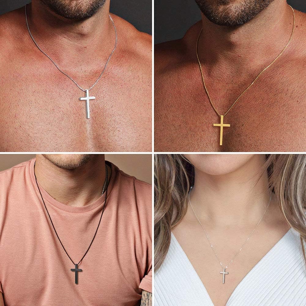 Thumbnail 2 de M MOOHAM Cross Necklace 20 in