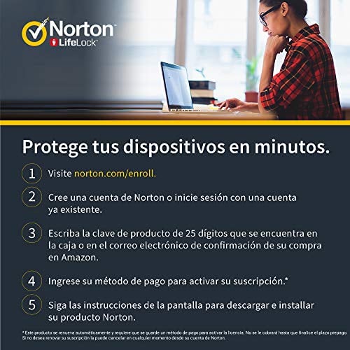 Detalle 2 de Norton 360 Estándar 2026 para 1 dispositivo – Antivirus con VPN y protección integral