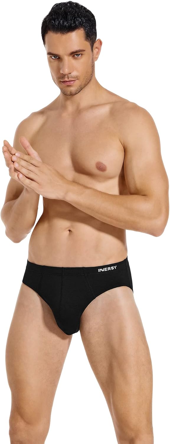 Thumbnail 1 de INNERSY Herren Slip Weich Unterhosen (4er Pack) – atmungsaktive Sport-Basics