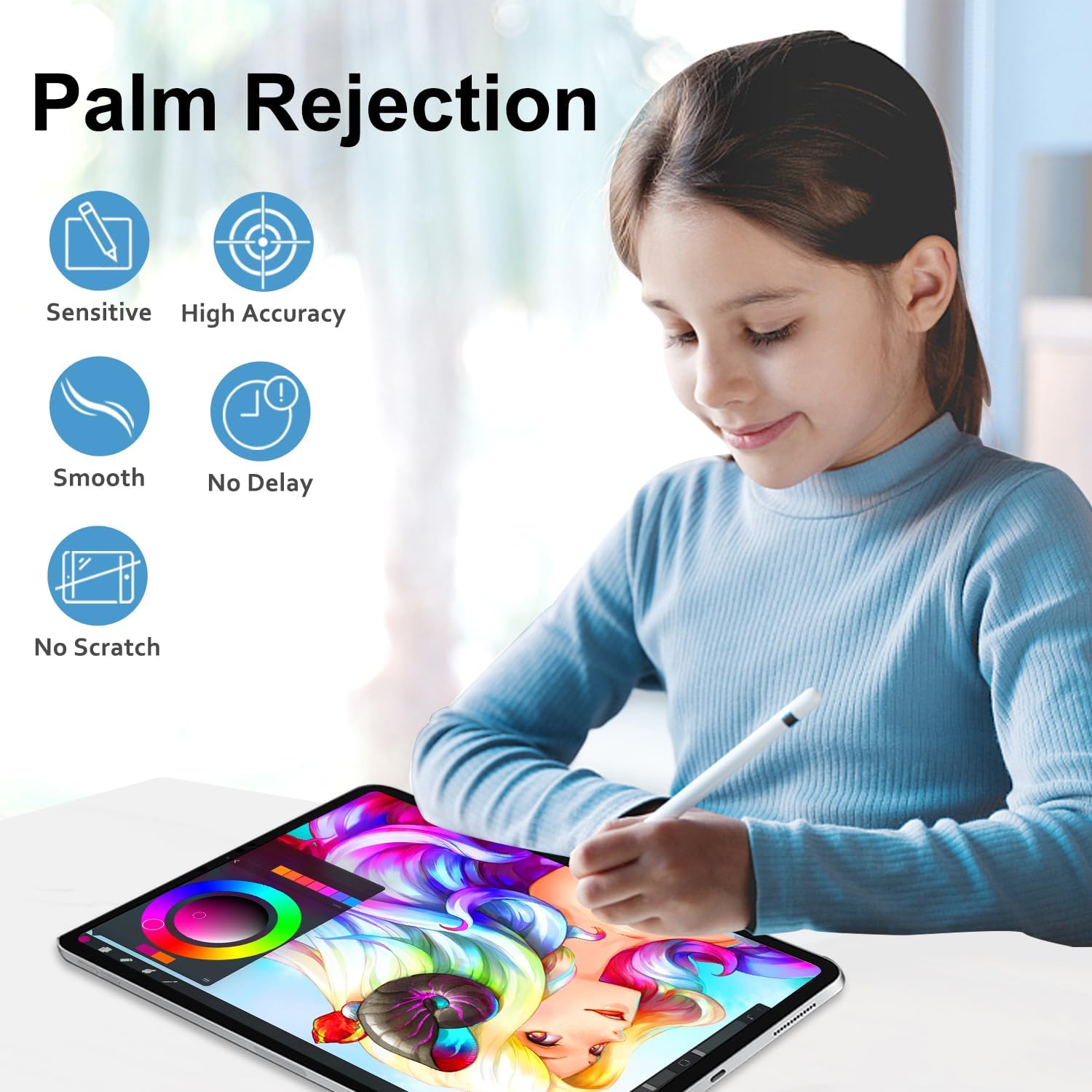 Thumbnail 3 de Apple Pencil-compatible Stylus Pen for iPad 12.9"
