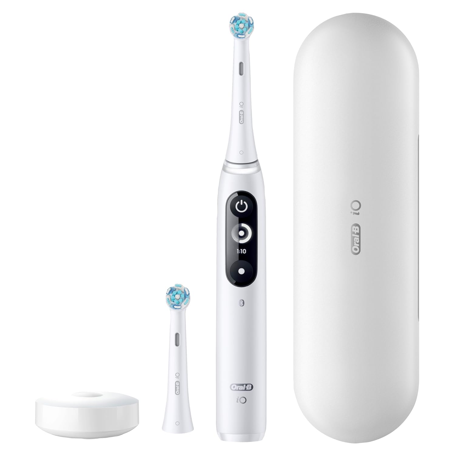 Detalle 2 de Oral-B iO Deep Clean + Protect Electric Toothbrush with 2 Heads ⚙