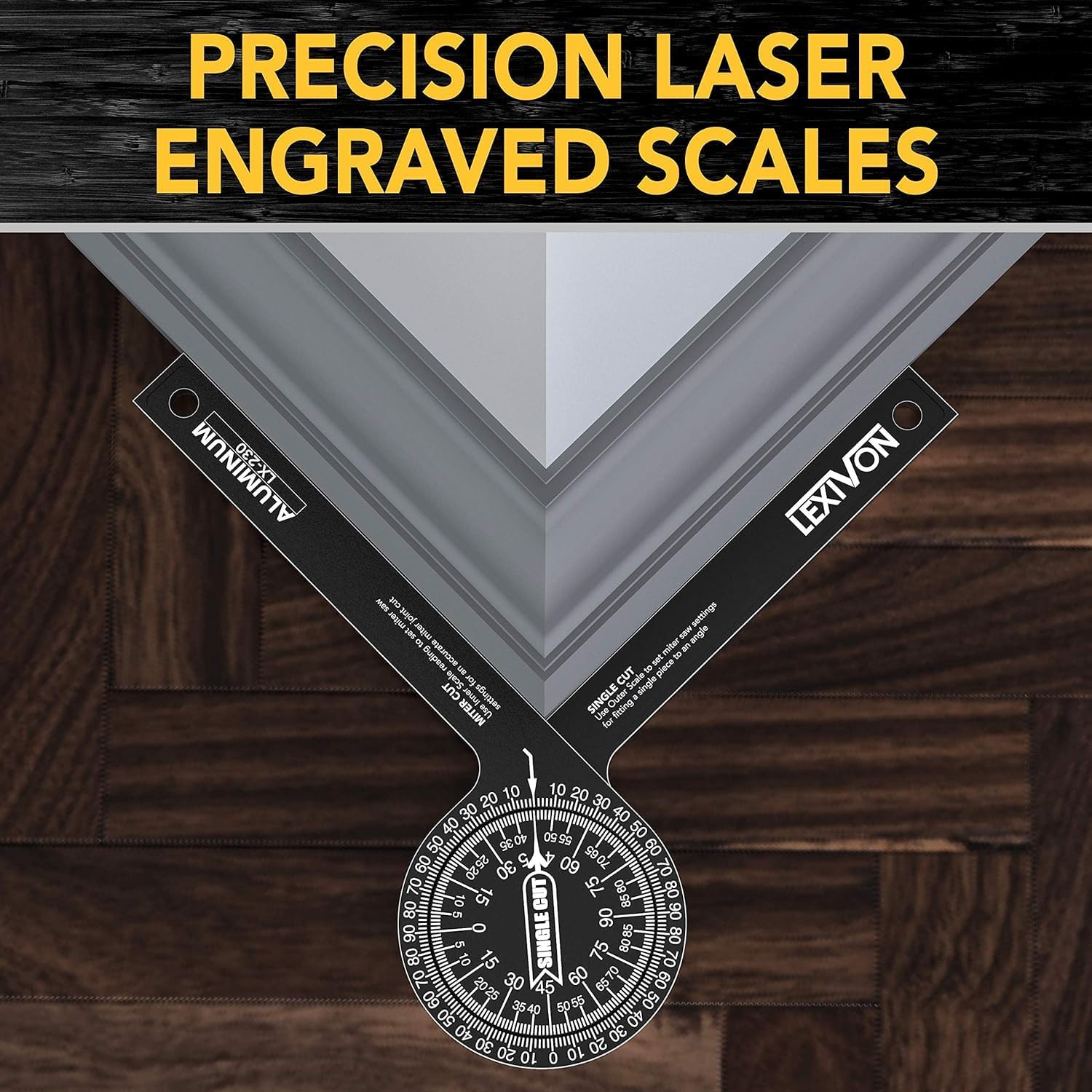 Thumbnail 2 de Lexivon LX-230 7-Inch Miter Protractor