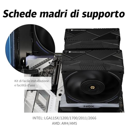 Detalle de TR Phantom Spirit 120 EVO — Refroidisseur CPU à 7 caloducs et 2 ventilateurs 120 mm