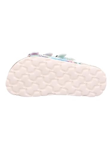 Thumbnail 3 de Superfit Mädchen FUSSBETTPANTOFFEL Grün/Mehrfarbig 7530 – Orthopädisches Tiefbett, drei Klettverschlüsse