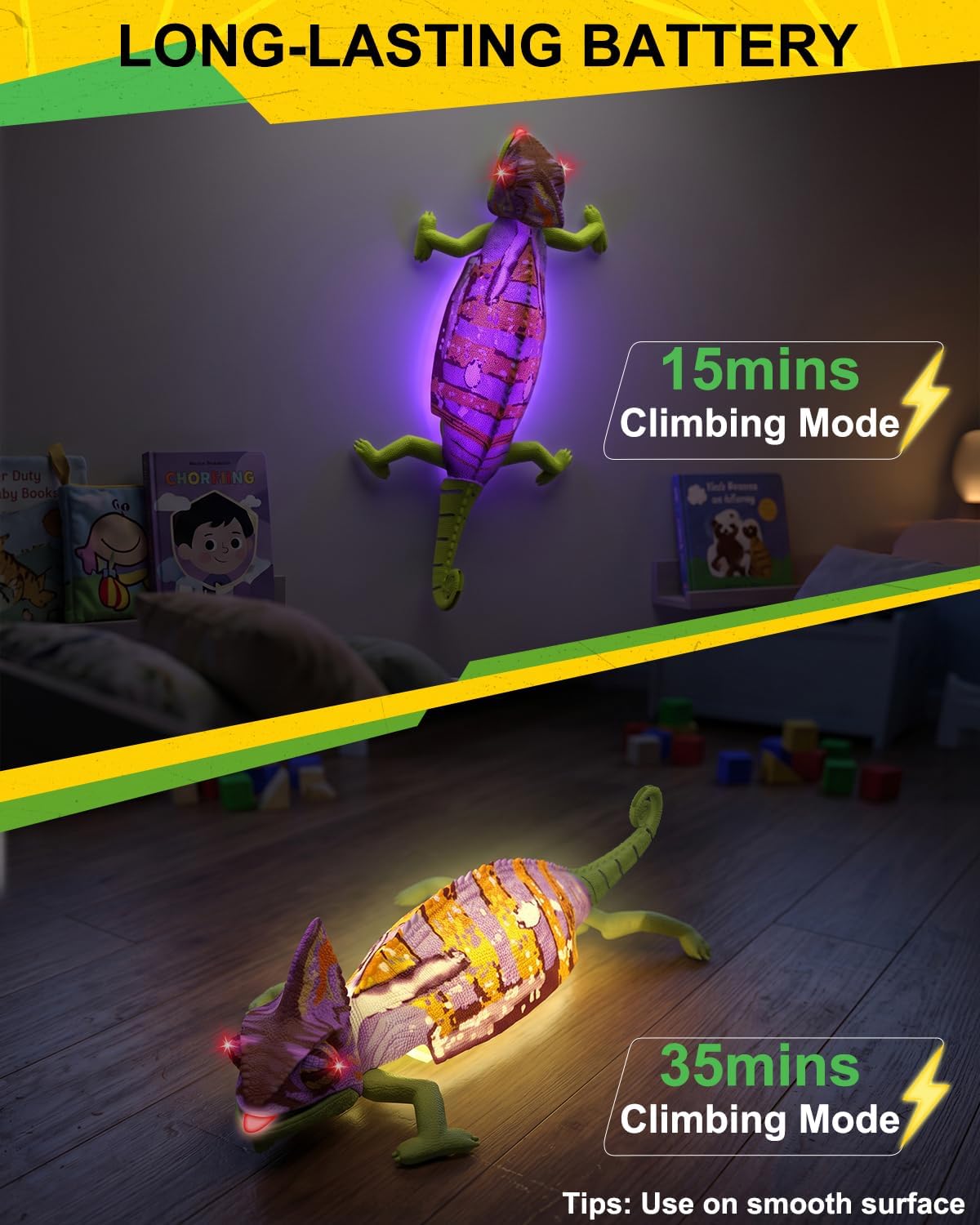 Detalle 1 de Wall-Climbing Gecko Toy