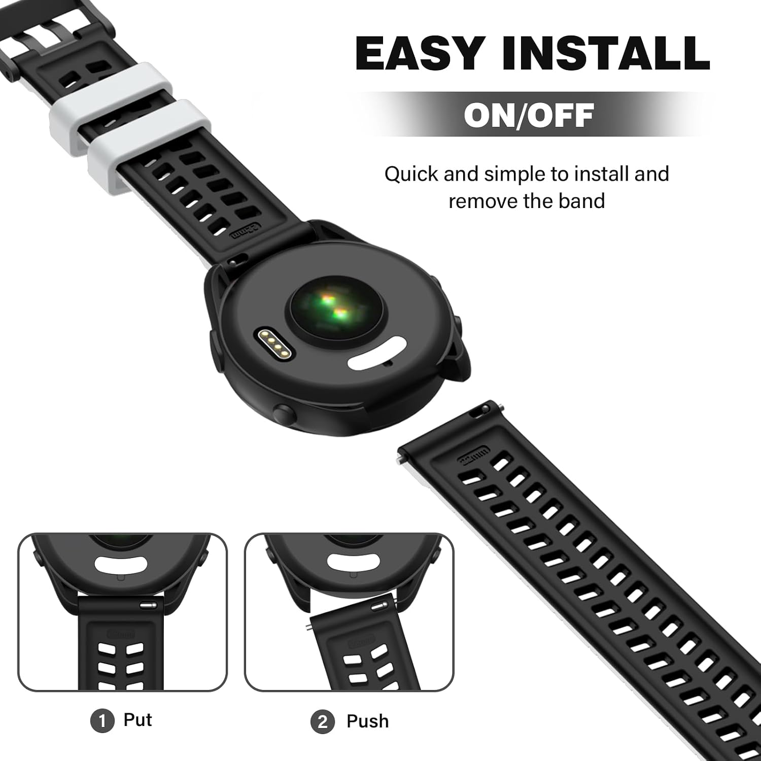 Thumbnail 5 de OVERSTEP Strap 22mm Quick Release