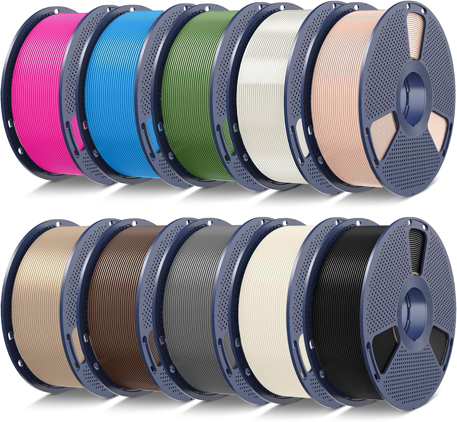 SUNLU PLA 10-Pack 1.75mm Filament Bundle