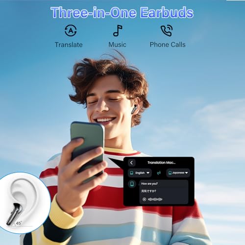 Thumbnail 5 de AI Traducteur Vocal Bluetooth 5.4 avec 164 langues