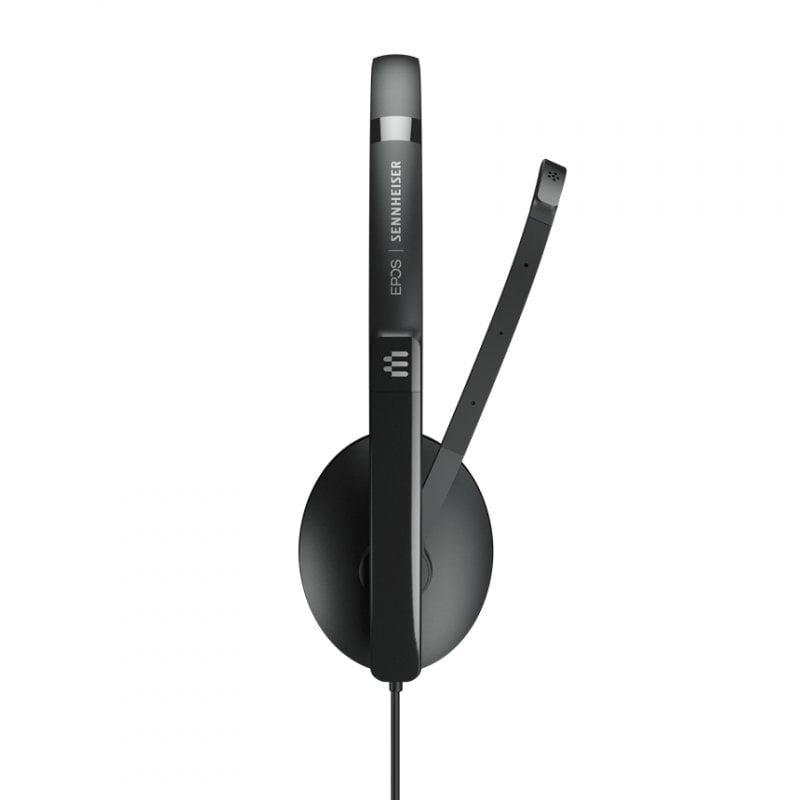 Detalle de Auriculares Epos Adapt 160 USB-C II con cable USB-C para oficina y cancelación de ruido, negros